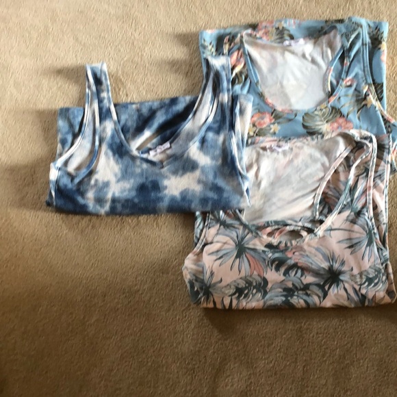 Ardene Tops - Bundle of Ardene tanks Sz L various